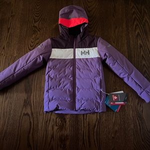 NWT Helly Hansen Kids Vertical Insulated Jacket